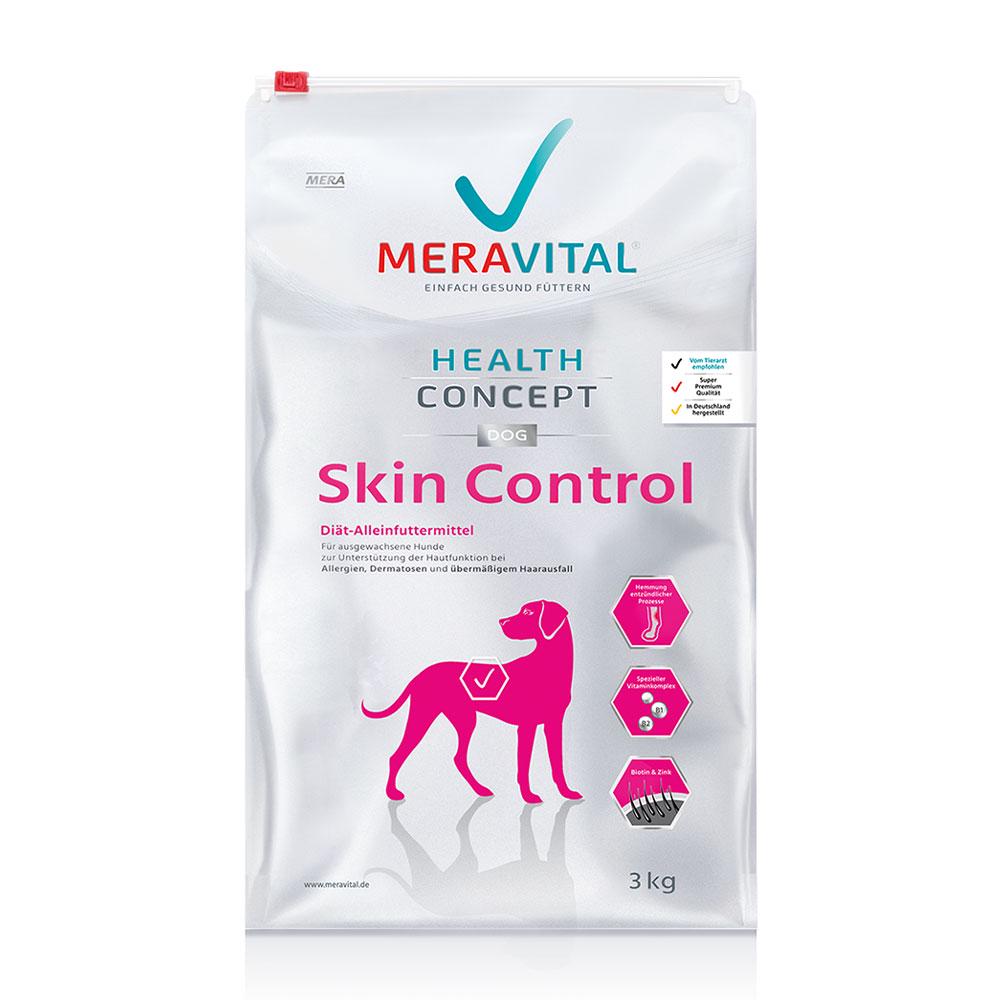 Сухой корм для собак Mera MVH Skin Control при дерматозе и чрезмерном выпадении шерсти 3 кг (100062)