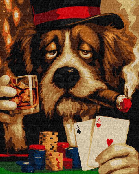 Картина за номерами Ideyka Бім справді втомився 40x50 см (Id-KHO6816)