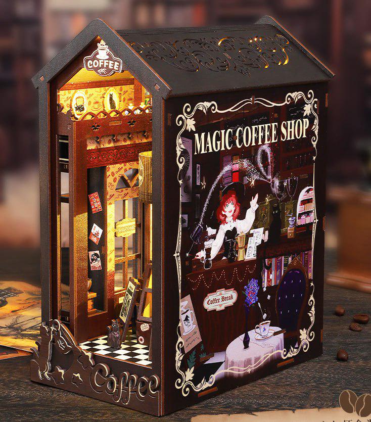 ᐉ Конструктор Book Nook Magic Coffee Shop JTSL-23 (28602143