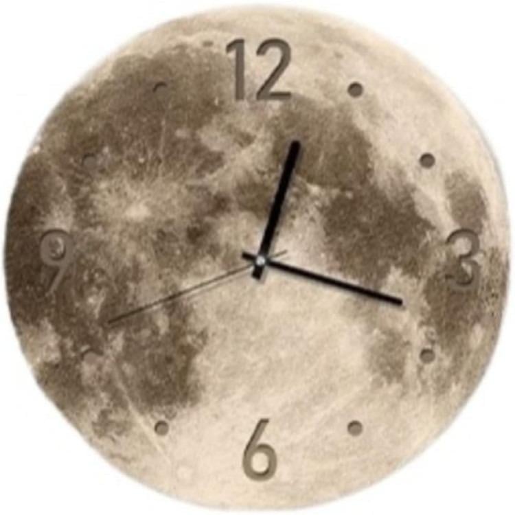 Часы настенные Луна с LED подсветкой (NCH-40-40) Часы настенные Луна с LED подсветкой (NCH-40-40)
