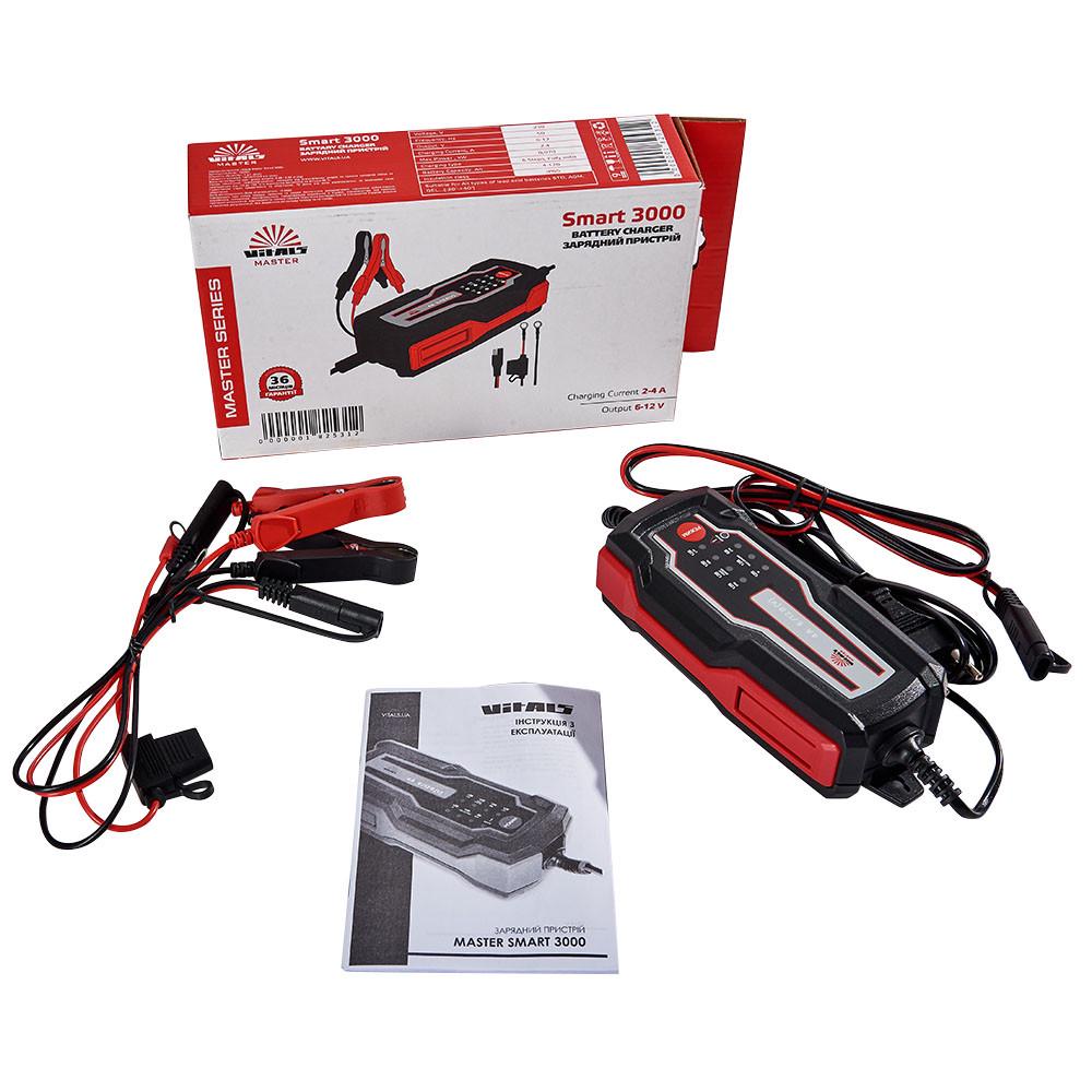 Зарядний пристрій Vitals Master Smart 3000 (23702460) - фото 9