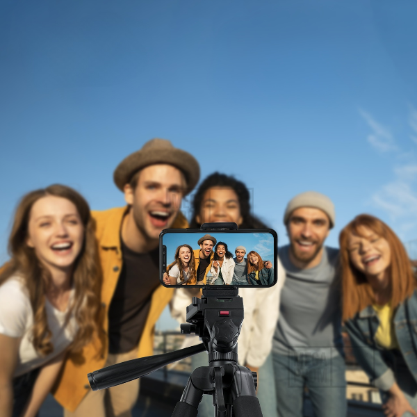 Штатив професійний тринога для телефона та камери 170 см - фото 5