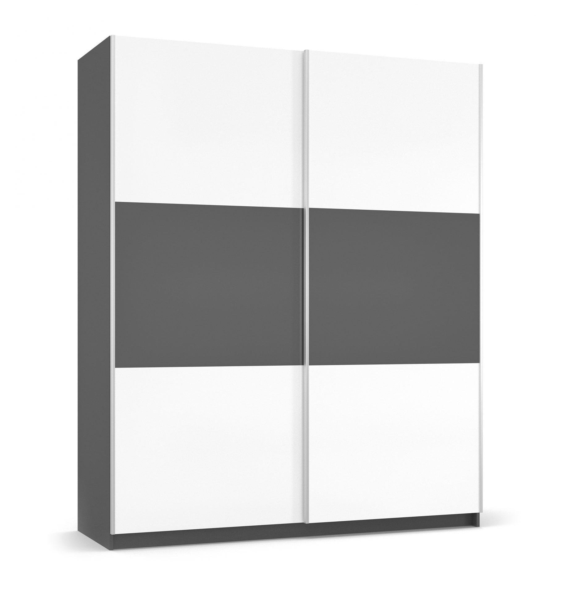 Шкаф-купе Мебель Сервис Лондон ДСП Серый/Белый Шкаф-купе Мебель Сервис Лондон ДСП Серый/Белый