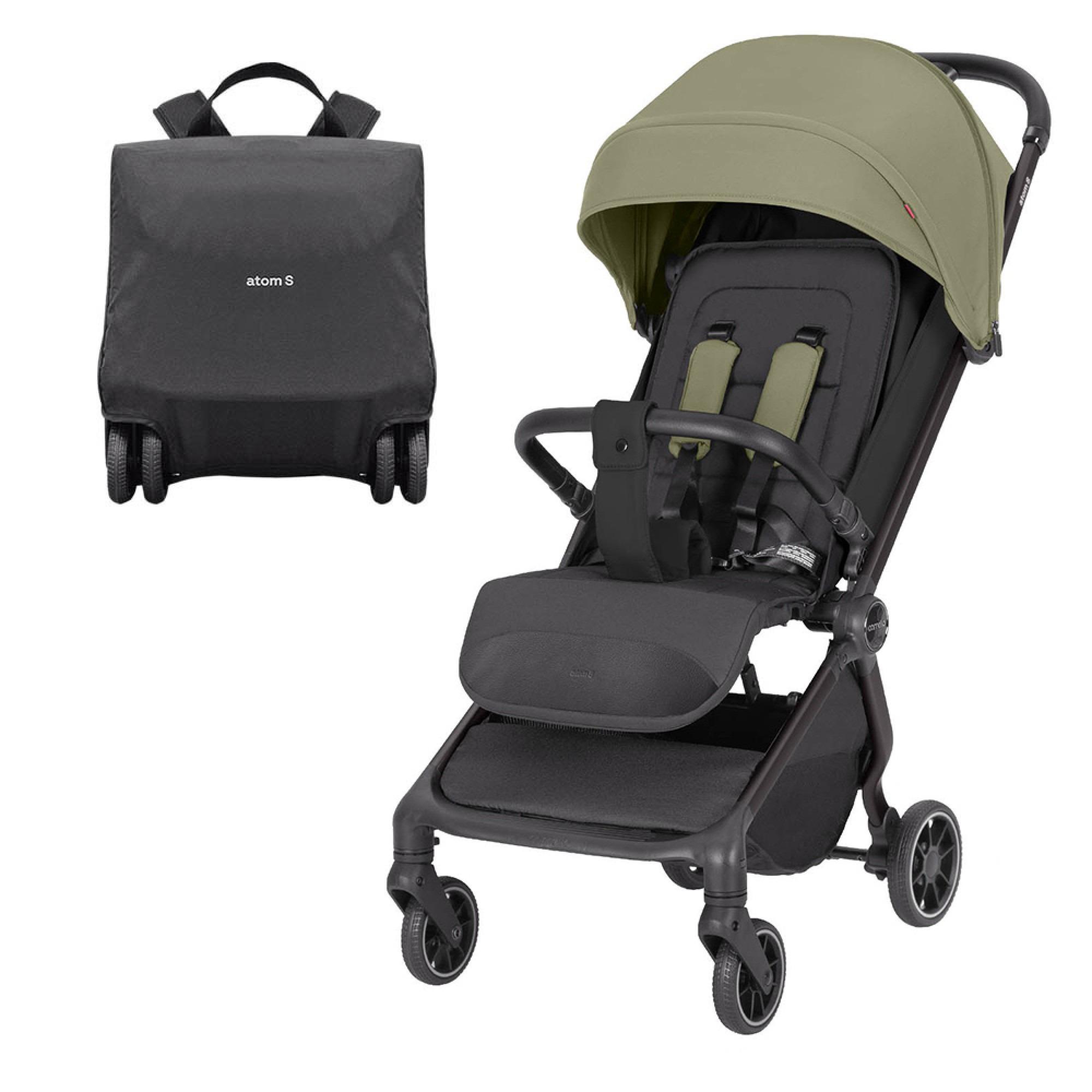 Коляска-книжка прогулочная Carrello Atom M Antique Green (CRL-5526) - фото 3