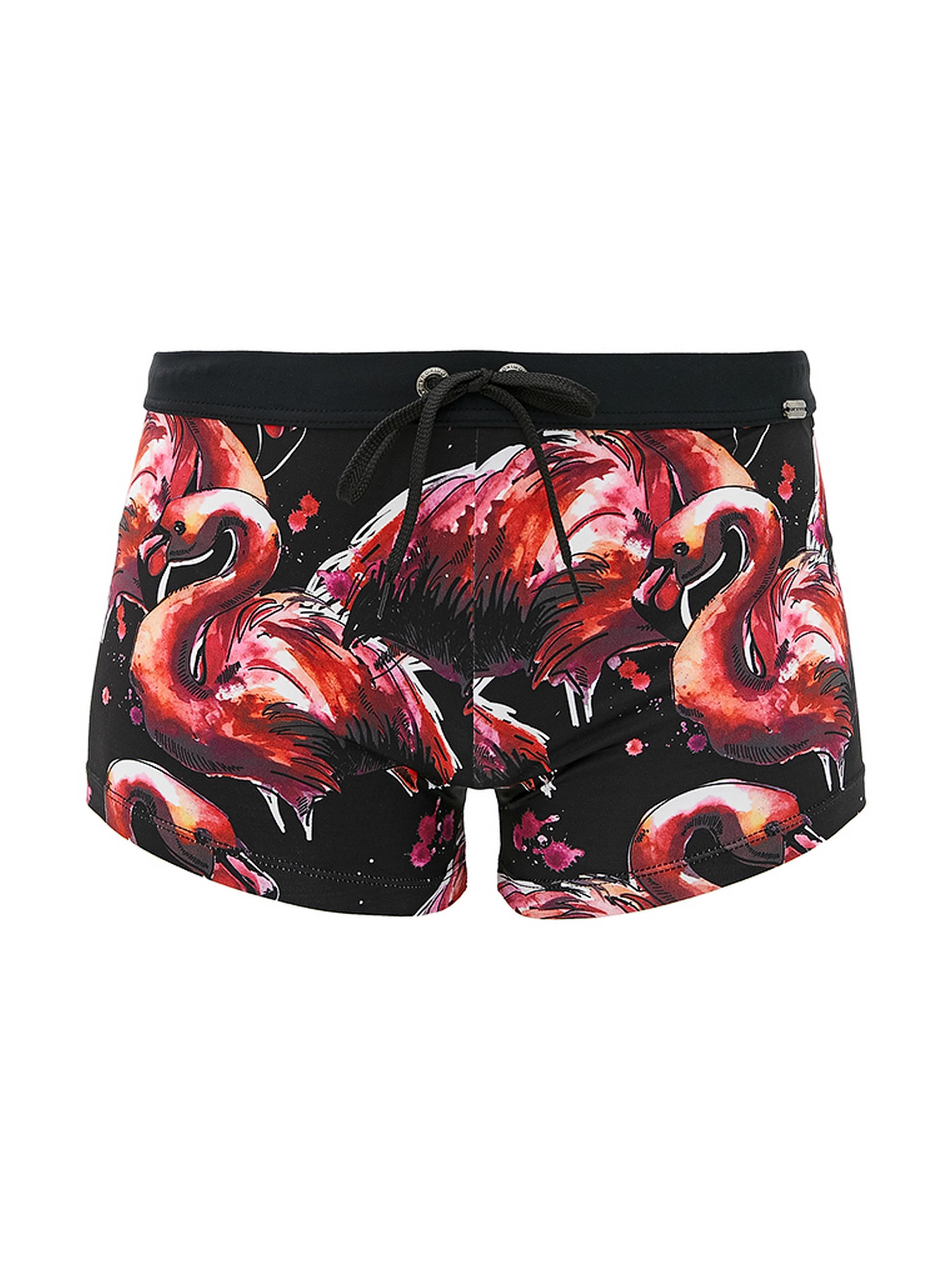 Плавки пляжные GERONIMO 1914b1 S 19141 Принт фламинго (3800205873785)