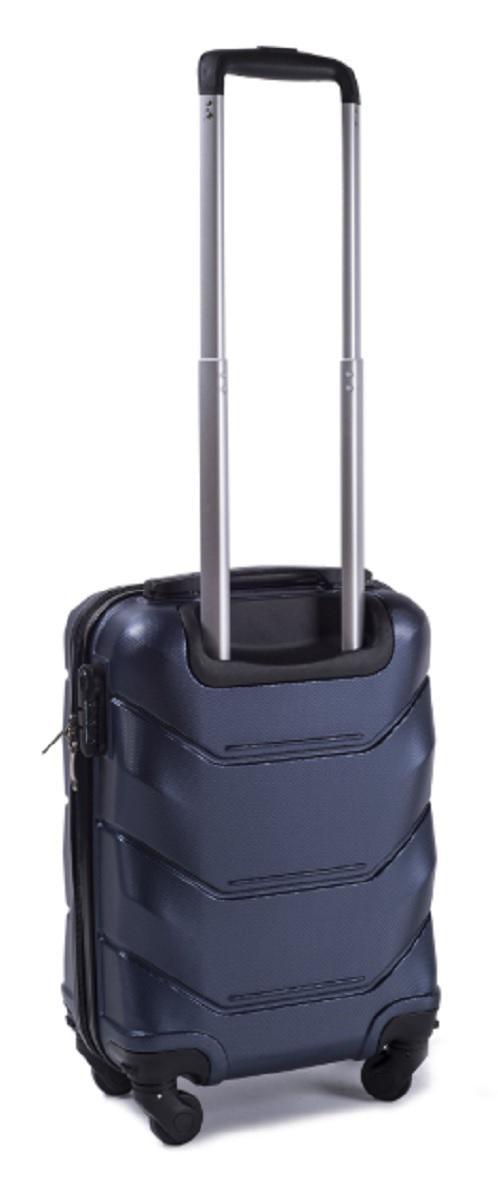 Чемодан пластиковый WINGS 147 микро Темно-синий (Wp00187) - фото 2 Чемодан пластиковый WINGS 147 микро Темно-синий (Wp00187) - фото 2