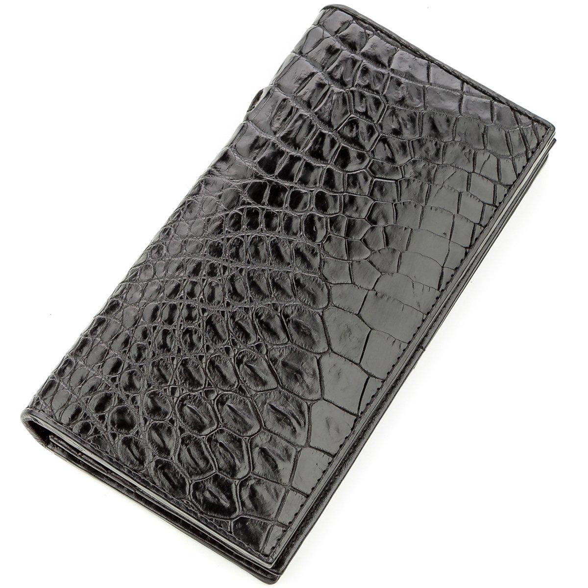 Клатч мужской Crocodile leather 18585 кожа Черный (23873)