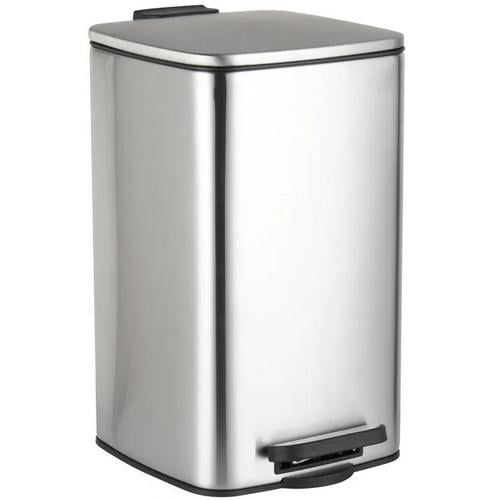 Відро для сміття Zerix Kubix-TC0108 ZX5891 з кришкою та педаллю 8 л Сатин (270587) Відро для сміття Zerix Kubix-TC0108 ZX5891 з кришкою та педаллю 8 л Сатин (270587)