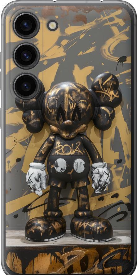 Чехол на Samsung Galaxy S23 Bronze kaws (6097u-2907-42517)