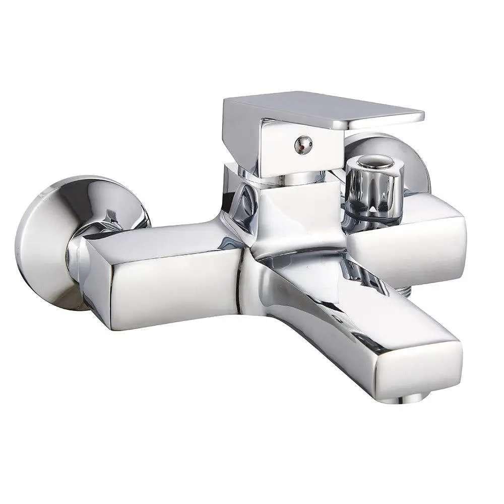 Смеситель для ванны Wezer VRL313-08 однорычажный с ручной лейкой Хром (SQ-1056347)