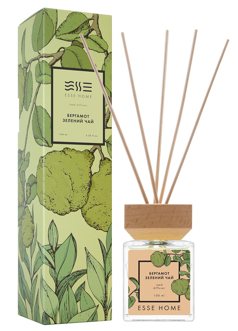 Аромадифузор Бергамот Зелений Чай Esse HOME 100 мл (HOME-BT)