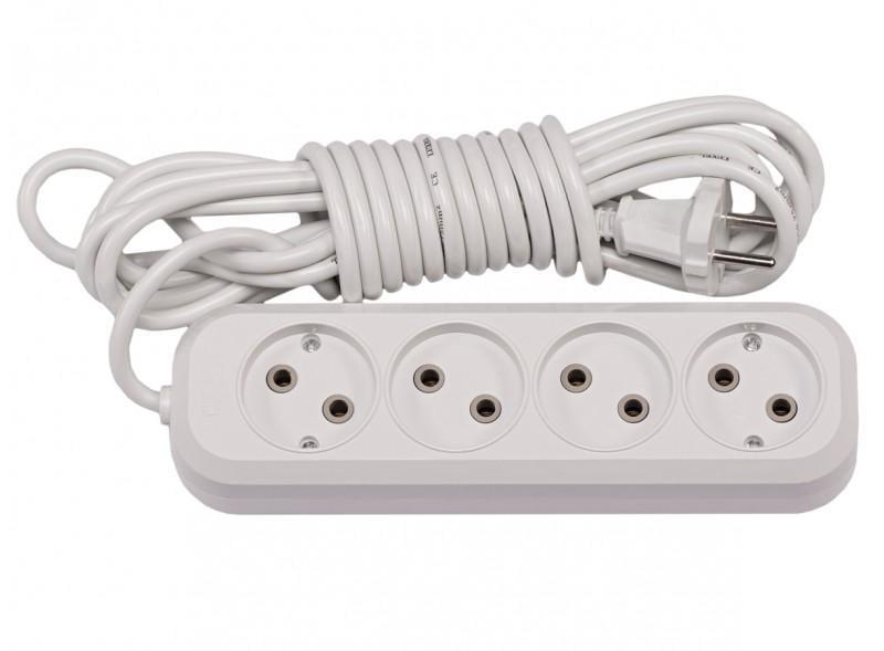 Подовжувач чотиримісний Luxel BENEFICE 2 м (7142)