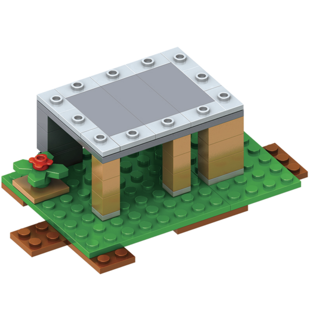 Конструктор My World Поселок 539 деталей (SJ8802) - фото 7 Конструктор My World Поселок 539 деталей (SJ8802) - фото 7