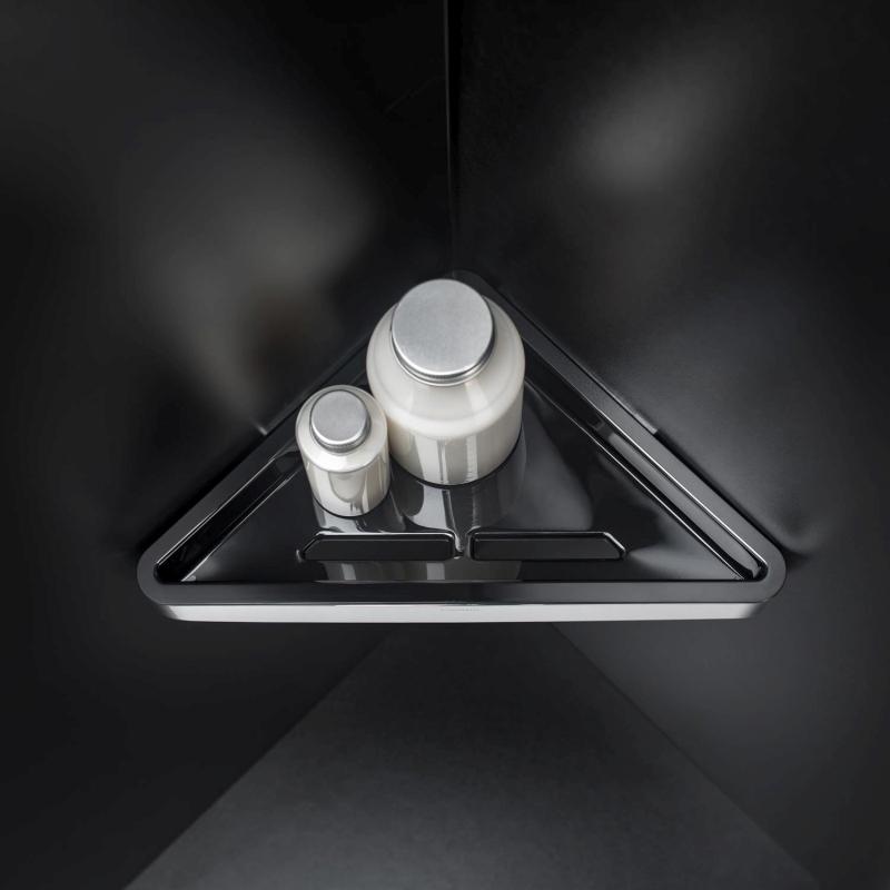 Полочка угловая Cosmic Project Хром (2516150) - фото 3 Полочка угловая Cosmic Project Хром (2516150) - фото 3