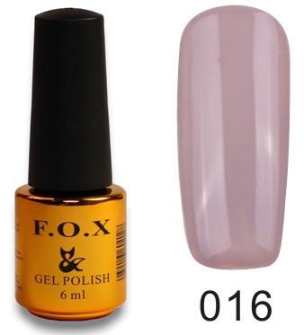 Гель-лак F.O.X PIGMENT №016 6 мл