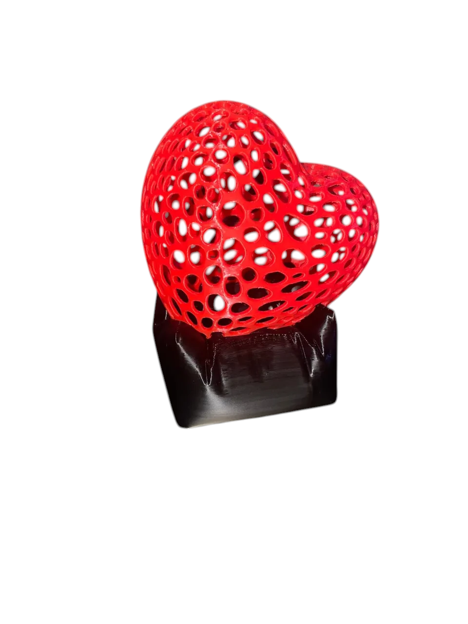 Подсвечник Heart Valentine Tealight 10 см 3D-печатанный Подсвечник Heart Valentine Tealight 10 см 3D-печатанный