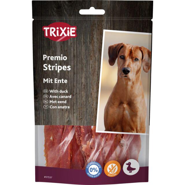 Лакомства Trixie Stripes для собак утка 100 г Лакомства Trixie Stripes для собак утка 100 г