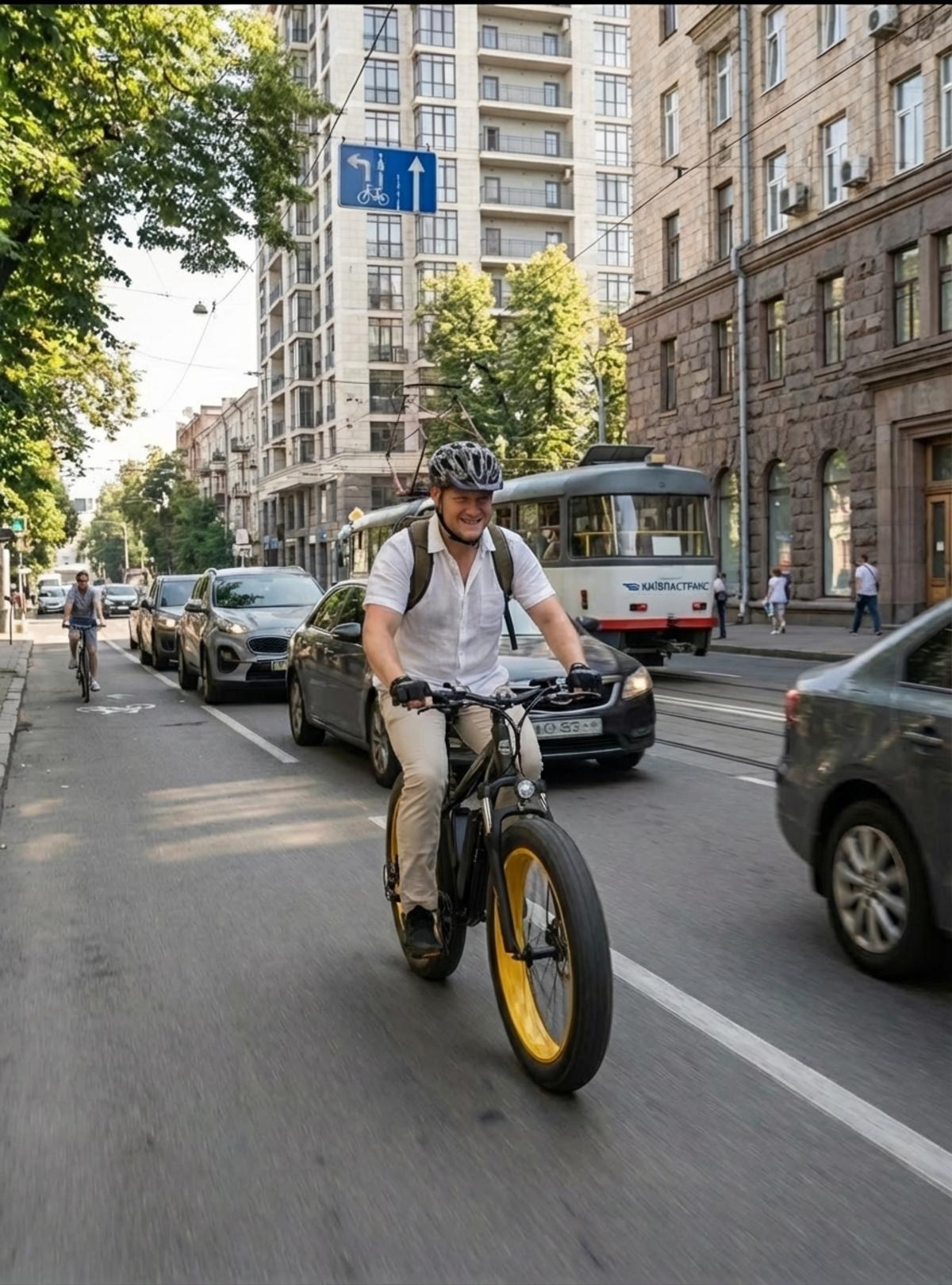 Електровелосипед New Speed fatbike 500W 48V 13 Ah Чорний (73871) - фото 9