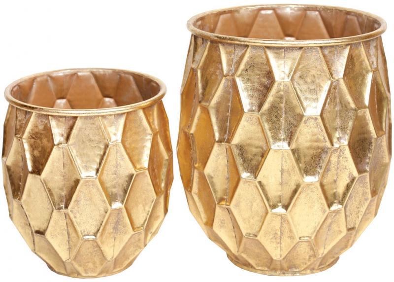 Набор металлических кашпо Cornel 2 шт.