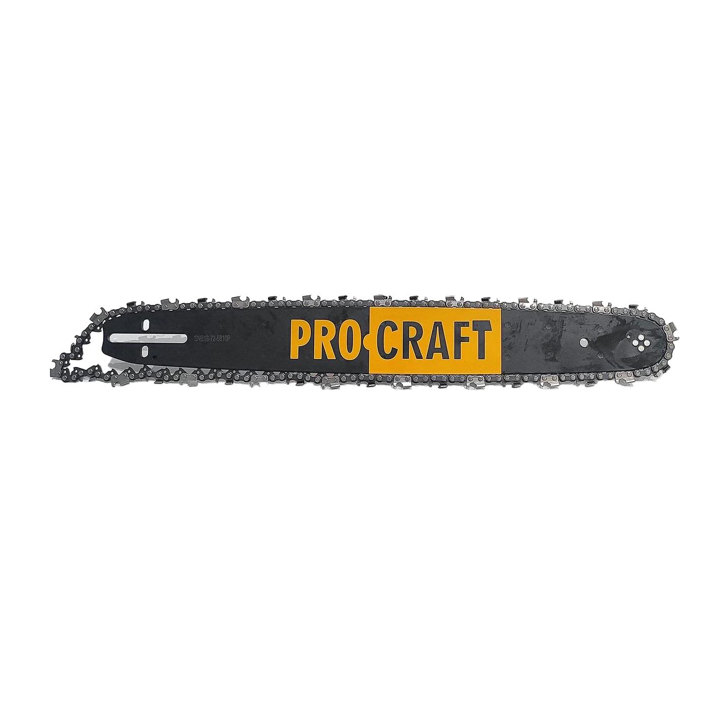 Комплект шина-цепь для бензопилы Procraft 45 см 72 звена 36 зубьев 0,325 шаг 1,5 мм (1972486981)