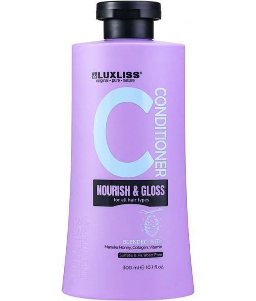 Кондиціонер для живлення та блиску Luxliss Nourish&Gloss 300 мл - фото 1