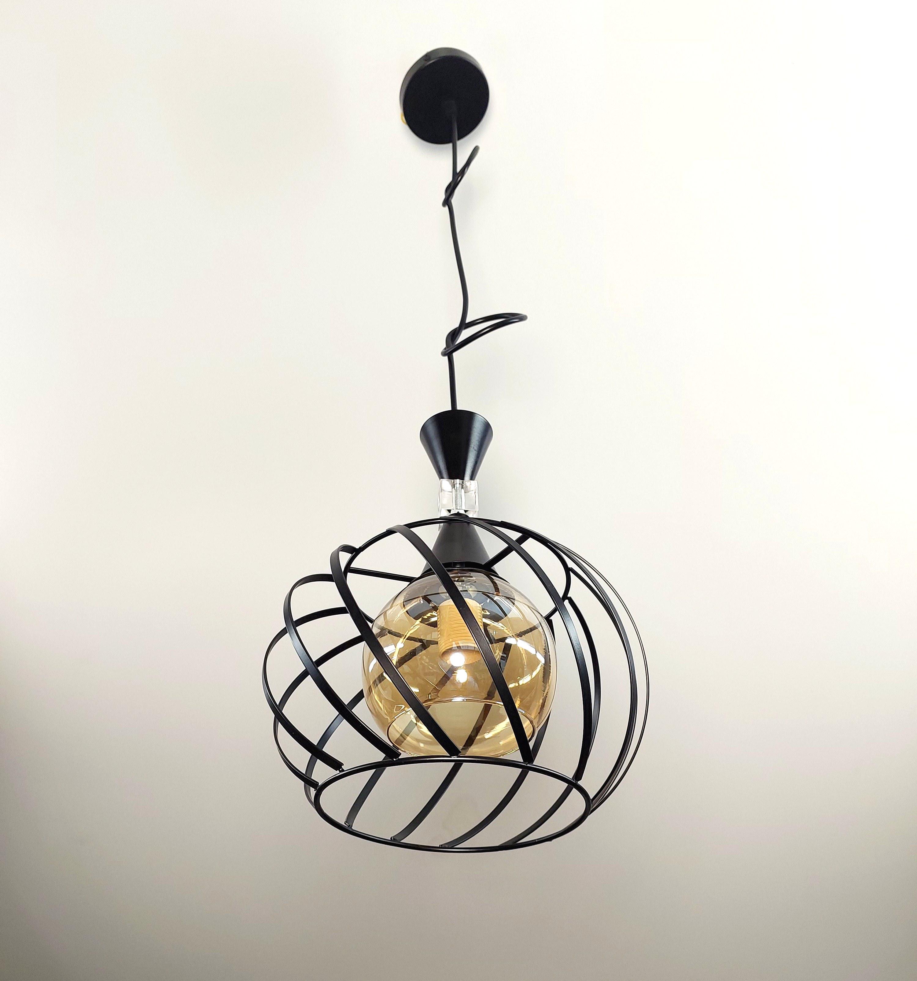 Люстра подвесная металлическая Черный (9903/1) - фото 2 Люстра подвесная металлическая Черный (9903/1) - фото 2