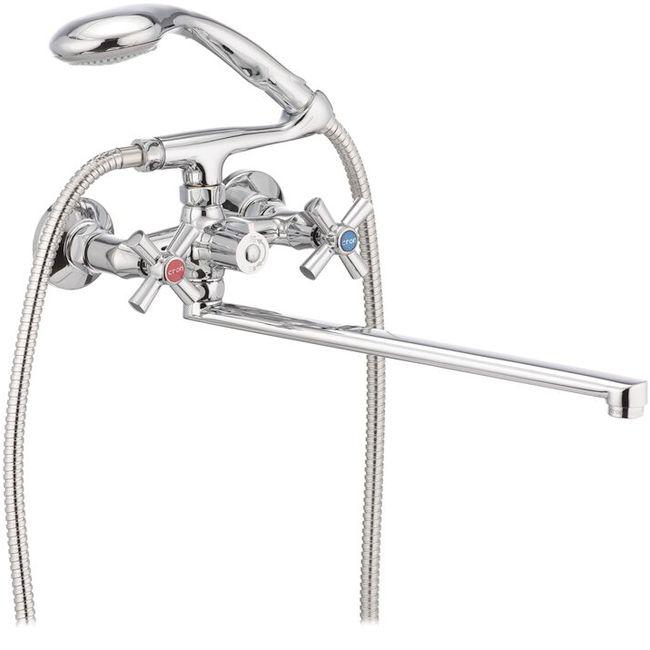 Смеситель для ванны Cron Polo 140 euro (CR0223)
