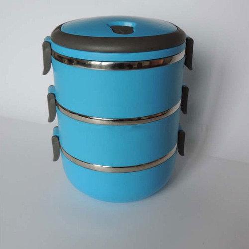 Ланч-бокс термо Empire 1579 на 3 секции по 700 мл Blue (iz12346)