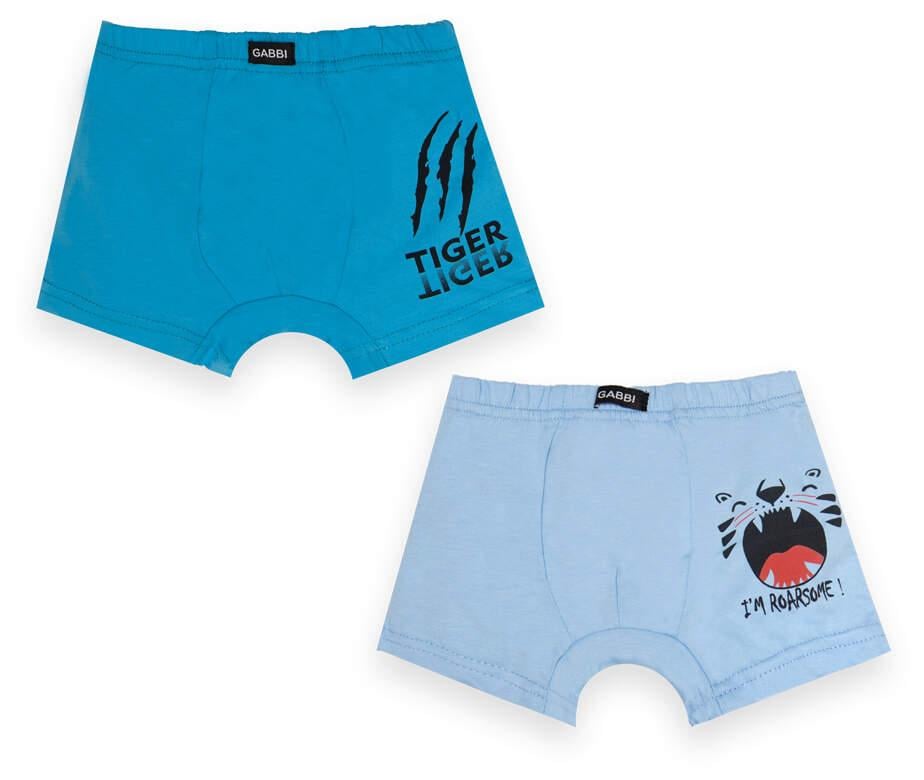 Трусы-шорты детские хлопковые для мальчика Gabbi SHM-21-7 2 шт. р. 34 (12760)