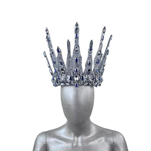 Корона унисекс Seta Decor Ice Gala Crown (25-673SL-BL) Корона унисекс Seta Decor Ice Gala Crown (25-673SL-BL)