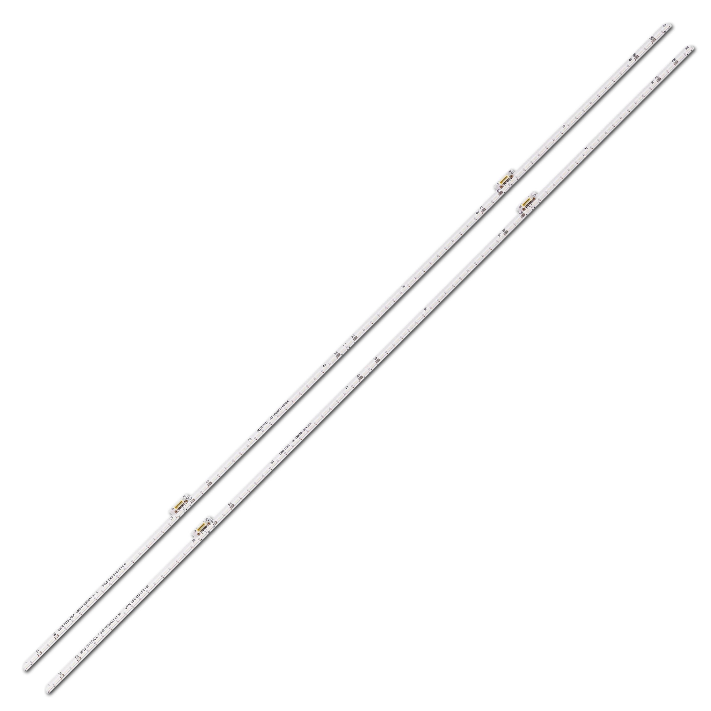 Комплект LED подсветки для TV 4C-LB6584-HR0SK 65HR710S84A1 V1 65HR710S84A1 V0 65HR710S84A2 V0 65C815 65" 2 шт. (ART-15642)