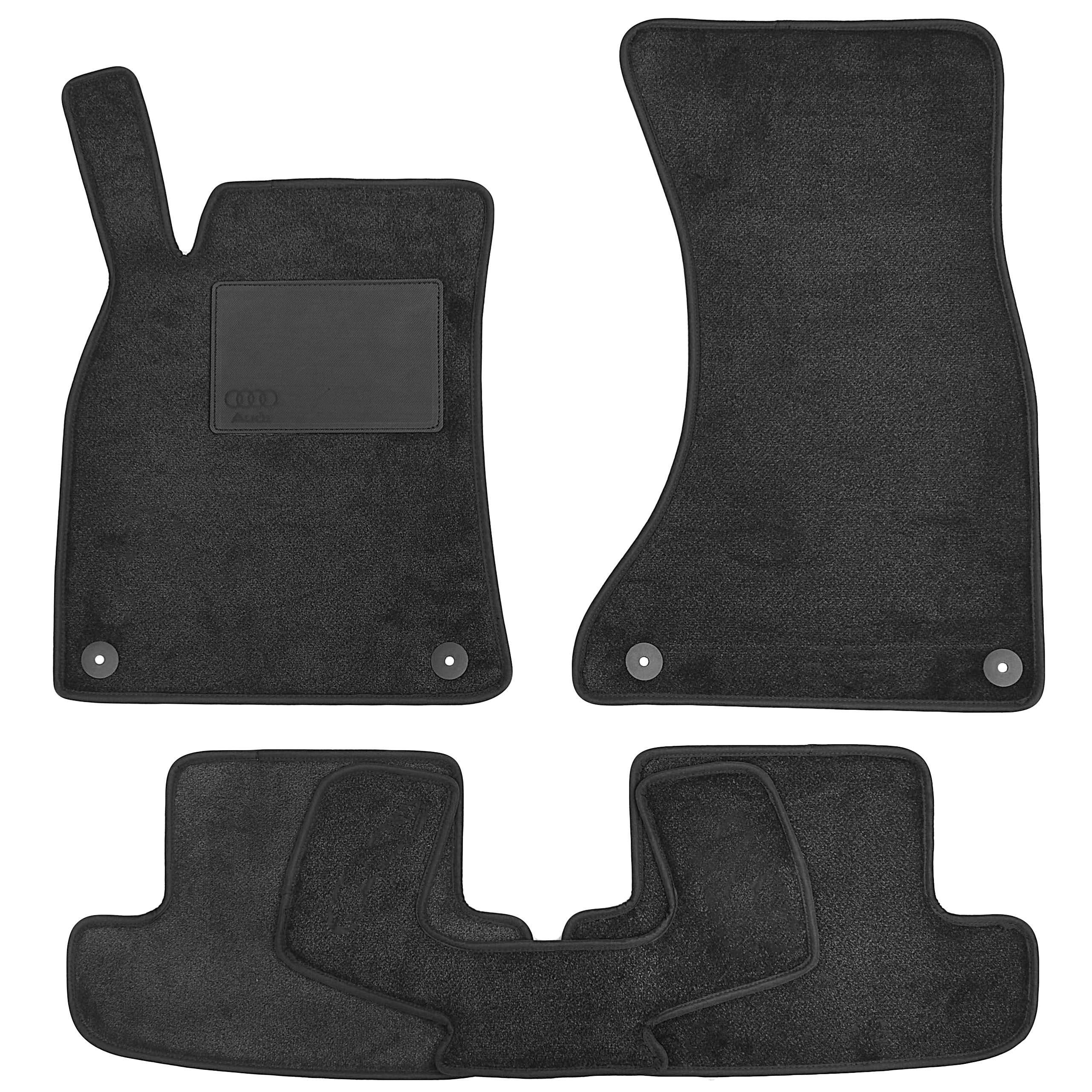 Коврики в салон для Audi A5 '07-16 Coupe текстильные Черный (175058)