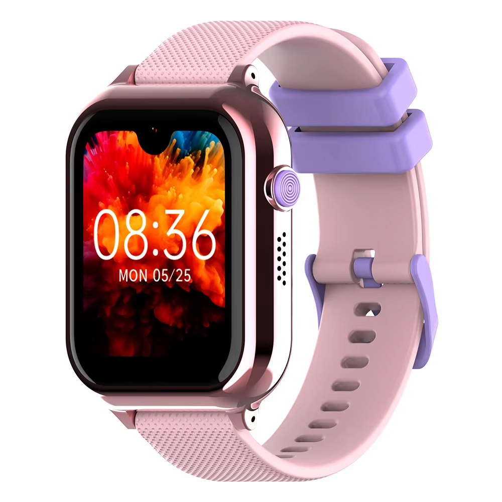 Смарт-годинник дитячий Wonlex KT38 з відеодзвінком GPS WI-FI і SIM-картою Pink (19135)
