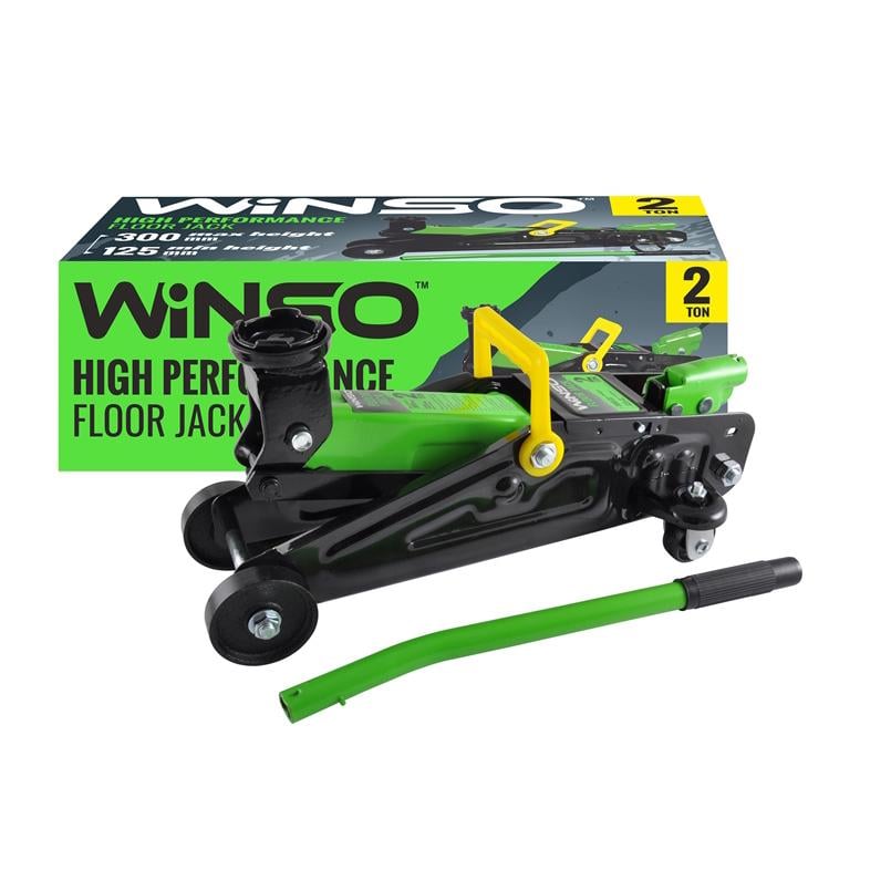 Домкрат гидравлический подкатный Winso 191200 2 т (191200)