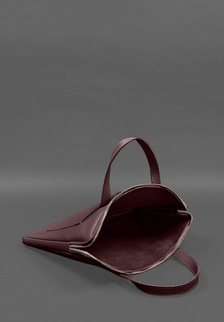 Чехол кожаный с ручками для ноутбука 13" Бордовый (A-028253) - фото 4 Чехол кожаный с ручками для ноутбука 13" Бордовый (A-028253) - фото 4