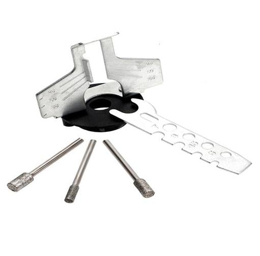 Насадка для заточки цепной пилы и шаблон/3 насадки (91bdffaa)