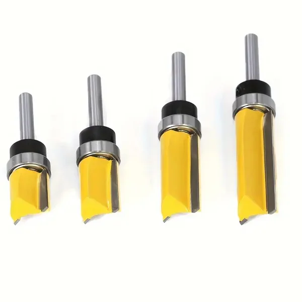 Фрезы обрезные с верхним подшипником по дереву 4 шт. (AN00463) - фото 6 Фрезы обрезные с верхним подшипником по дереву 4 шт. (AN00463) - фото 6