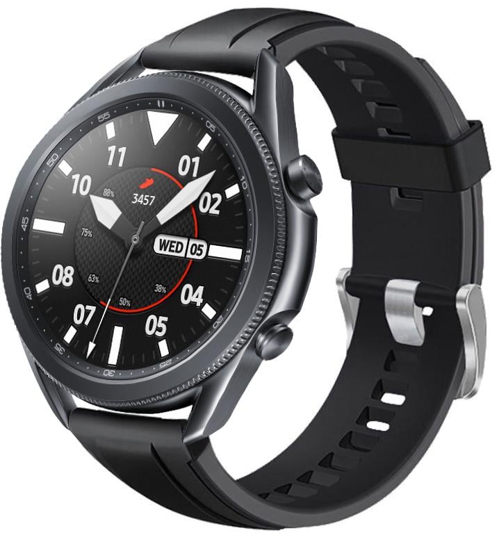 Ремешок Coholl для Galaxy Watch 3 45 мм 22 мм Black (19175)