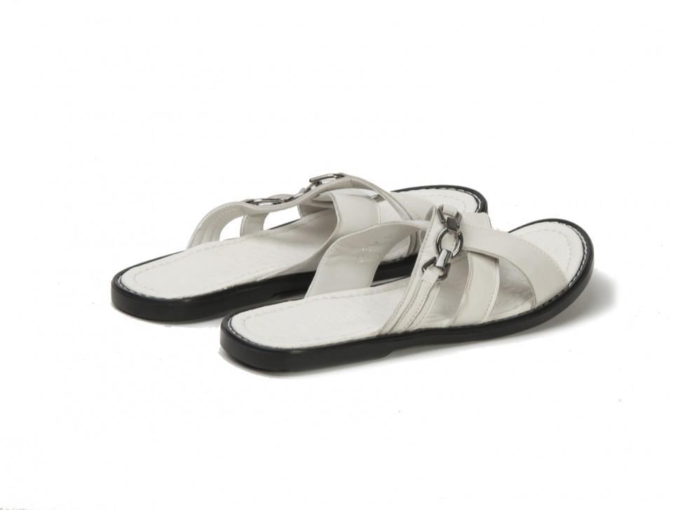 Шлепанцы мужские Subbero 7142291 натуральная кожа р. 42 Белый (4017) - фото 3 Шлепанцы мужские Subbero 7142291 натуральная кожа р. 42 Белый (4017) - фото 3