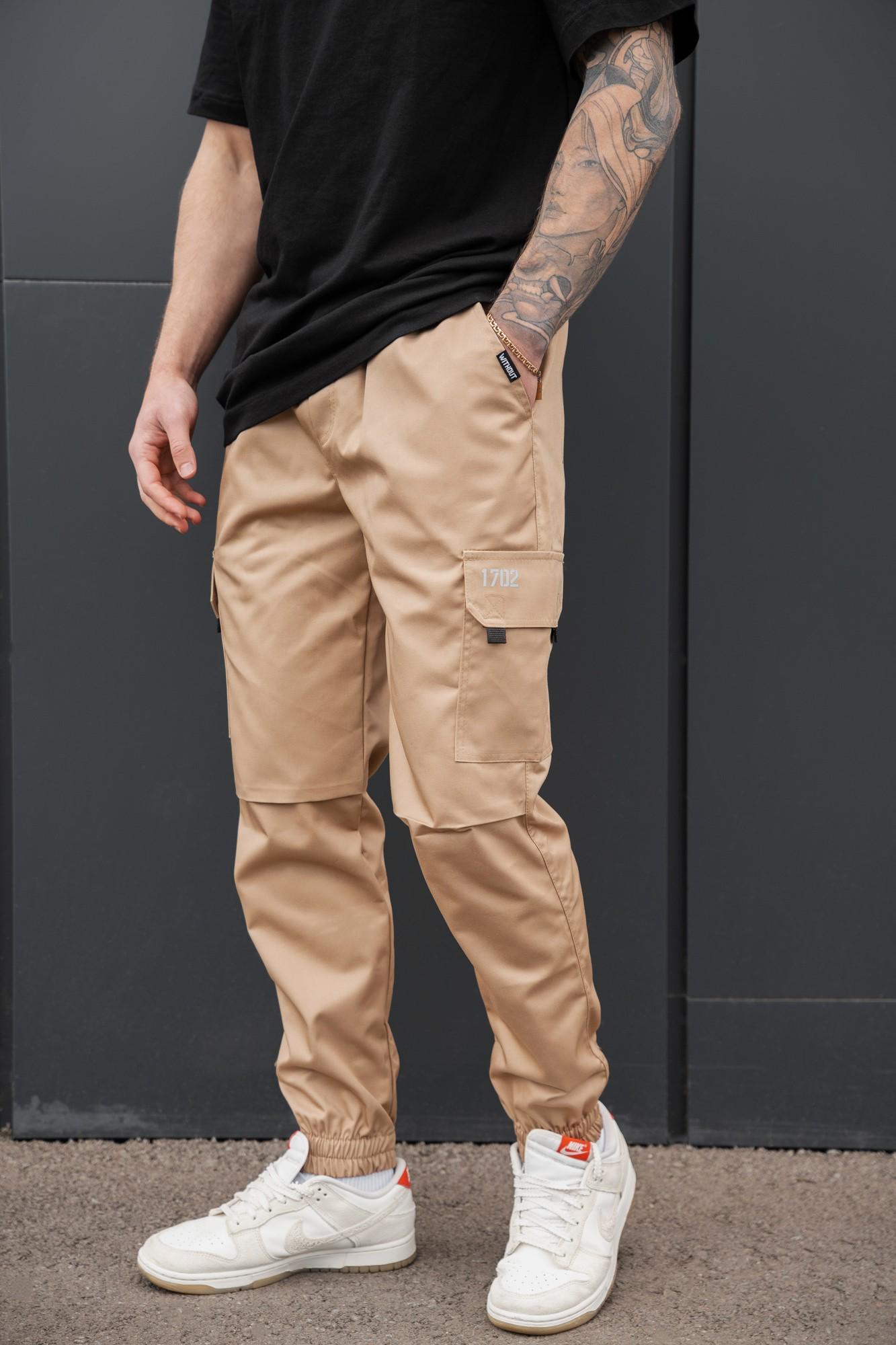 Штани карго Without Reflective 3XL Beige (3XL8056422 8056423)