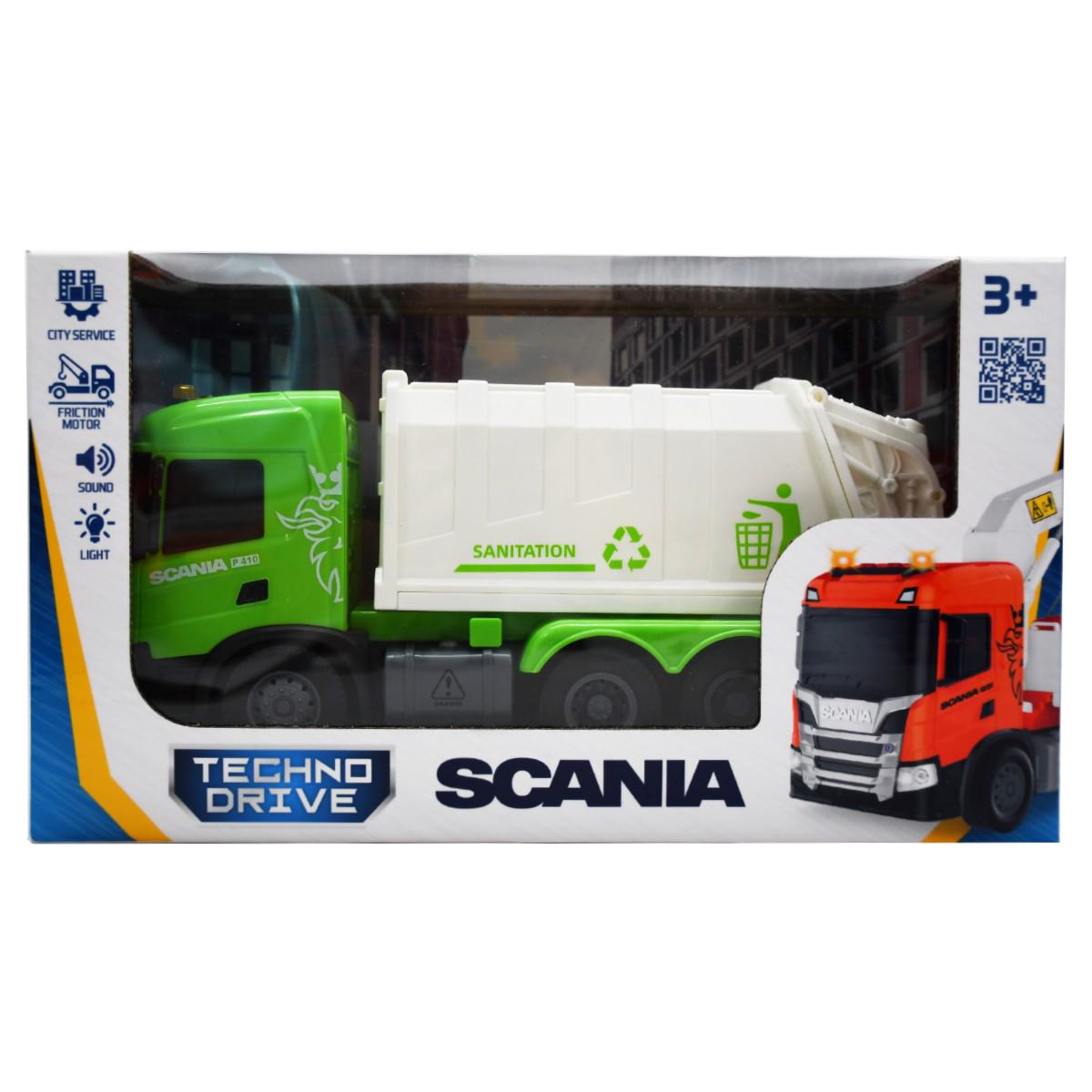 Автомодель серії Big Truck Сміттєвоз Scania - фото 2