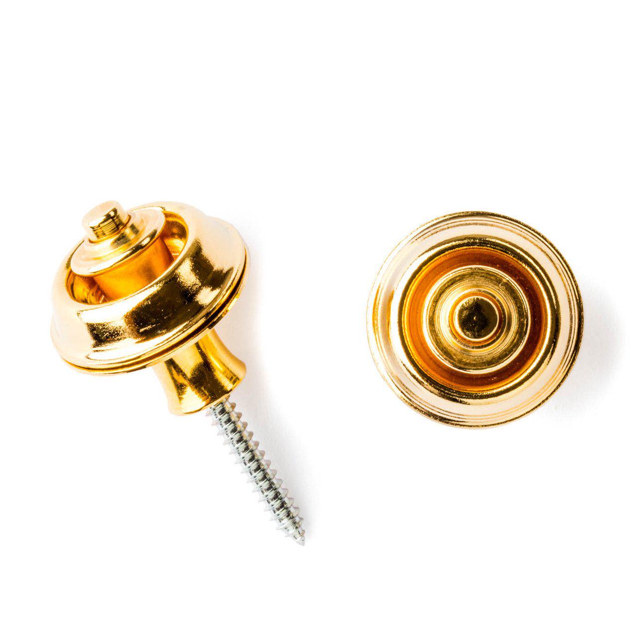 Стреплок Dunlop SLS1104G Gold Straplok Strap Retainers (121948) - фото 2