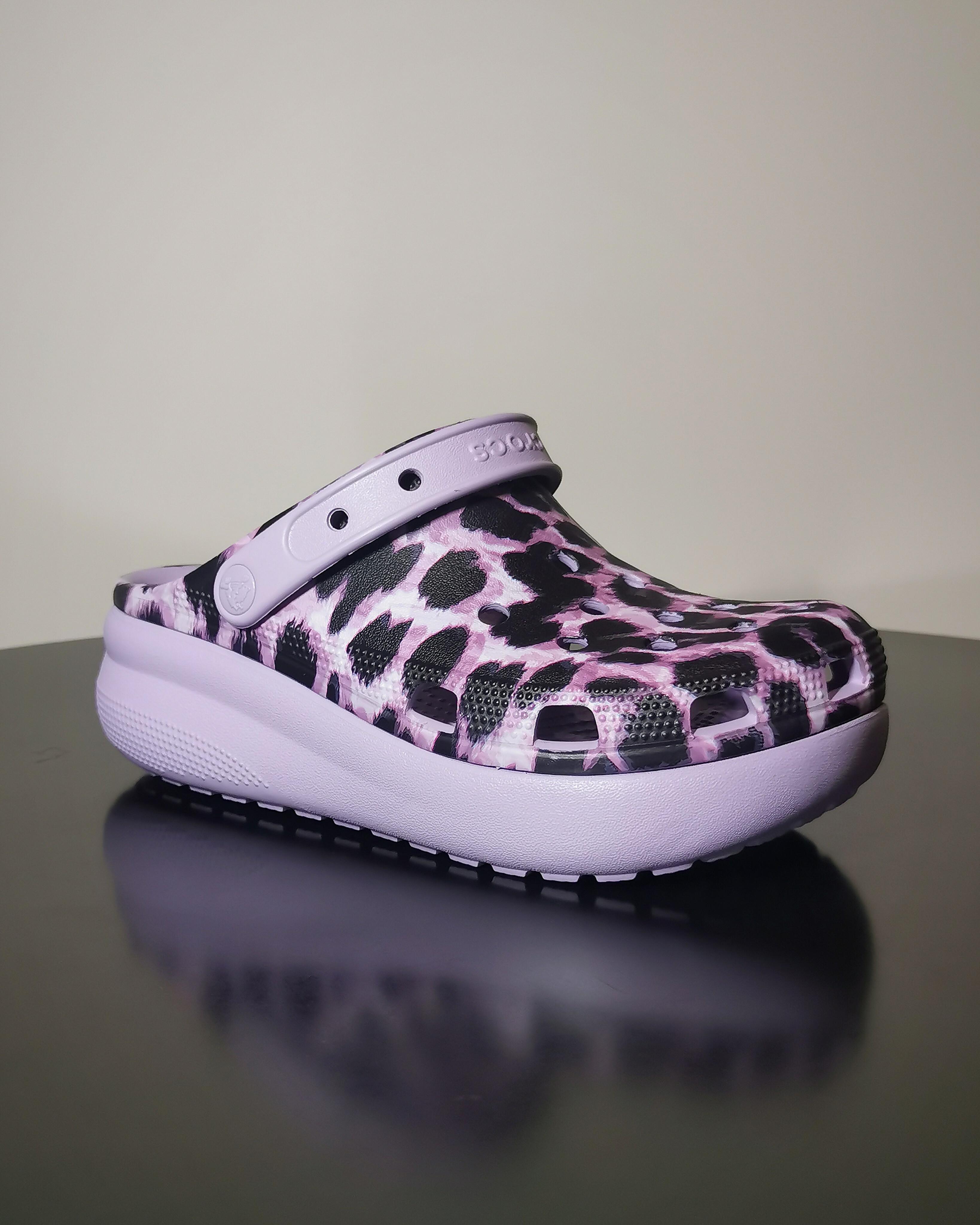 Сабо Crocs Cutie Crush Animal р. J4/EUR 36-37 Leopard (12698472) - фото 9