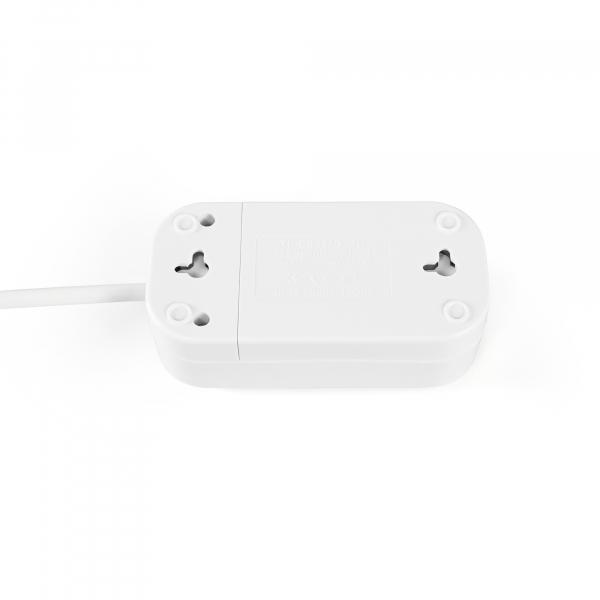 Подовжувач мережевий TITANUM STANDARD із заземленням 2 гнізда 3 м 3x1,5 мм Білий - фото 2 Подовжувач мережевий TITANUM STANDARD із заземленням 2 гнізда 3 м 3x1,5 мм Білий - фото 2