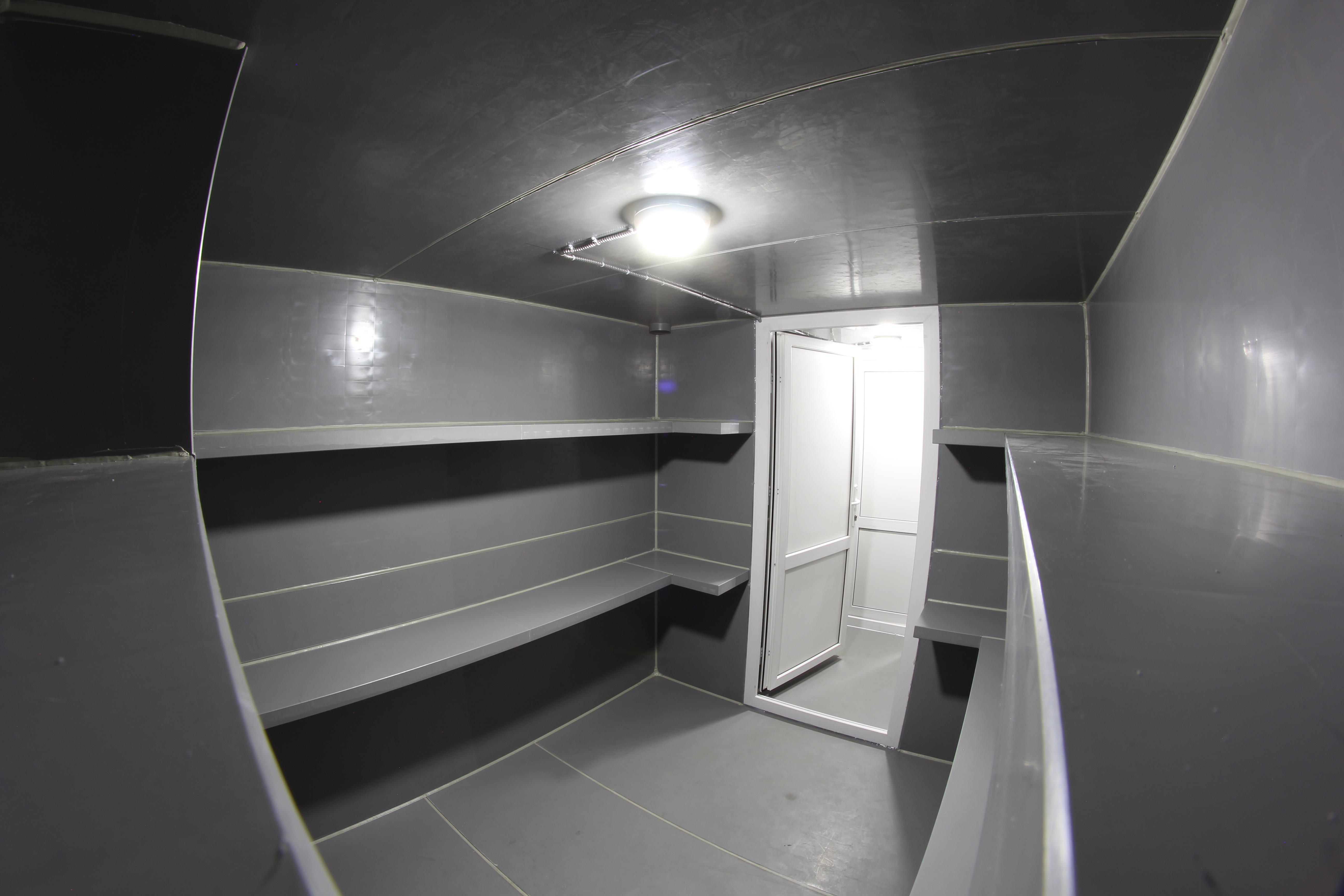 Укриття модульне підземне Shelter Paneltim для приватного використання двокімнатне з вертикальним входом 2000x5200x2100 мм - фото 11