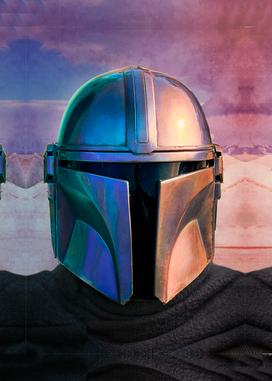 Картина постер Gee! Звёздные войны Мандалорец Star Wars The Mandalorian 40x60 см SWM 11.11