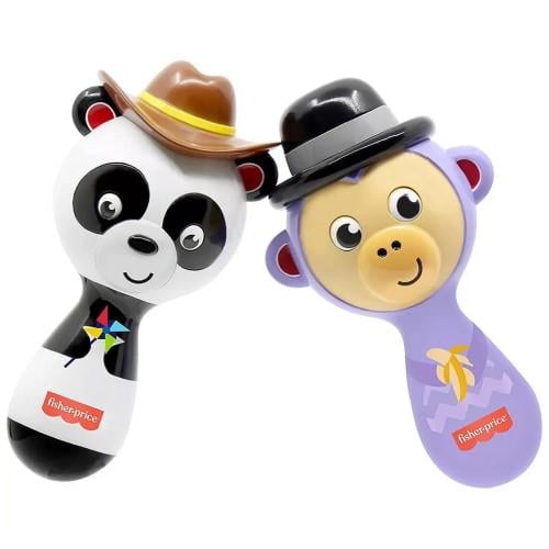 Развивающая игрушка Fisher-Price Маракасы Неразлучные друзья (22280)