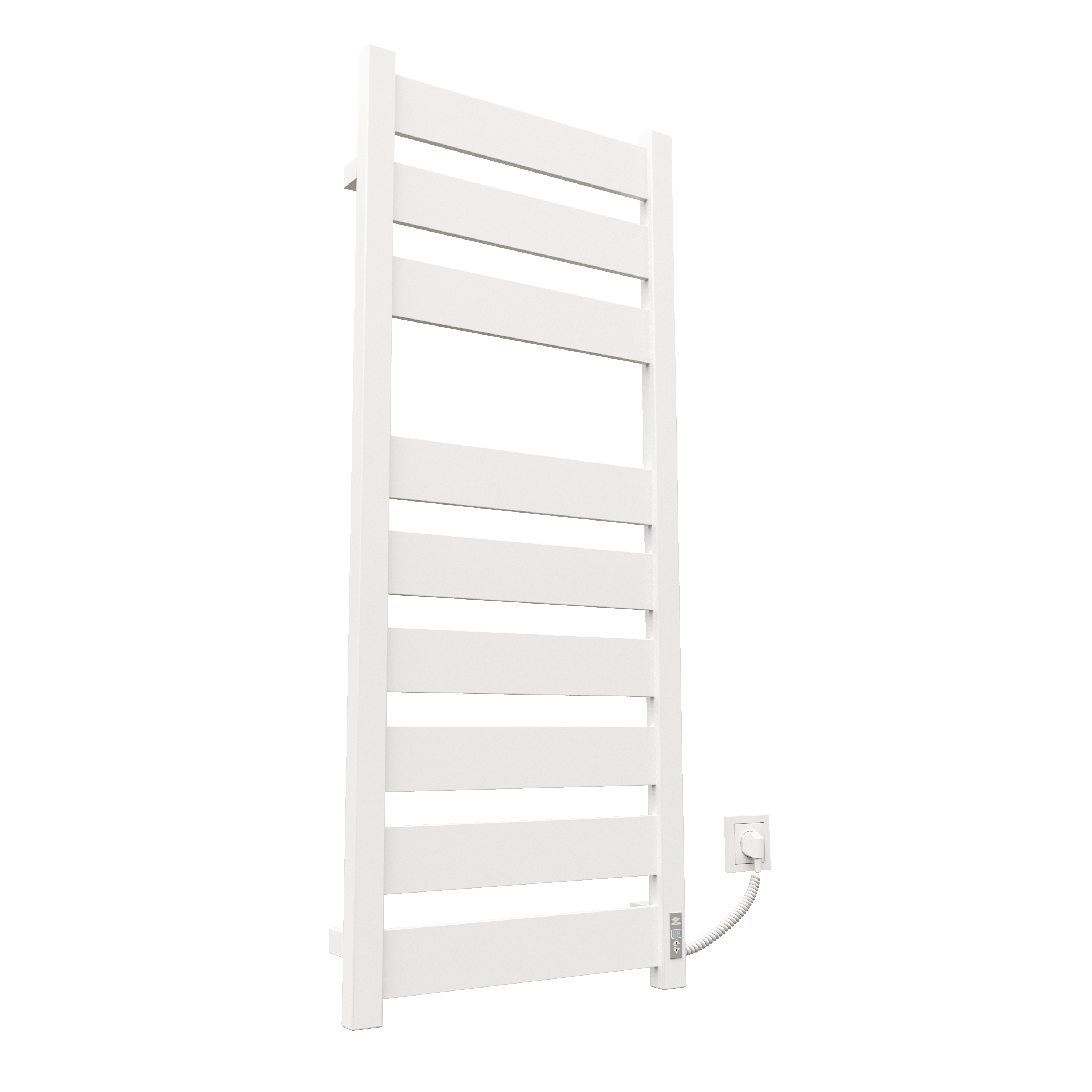 Полотенцесушитель KOSSER Волс 1200х500 мм ER с таймером Белый (ДВЛ03ERW)