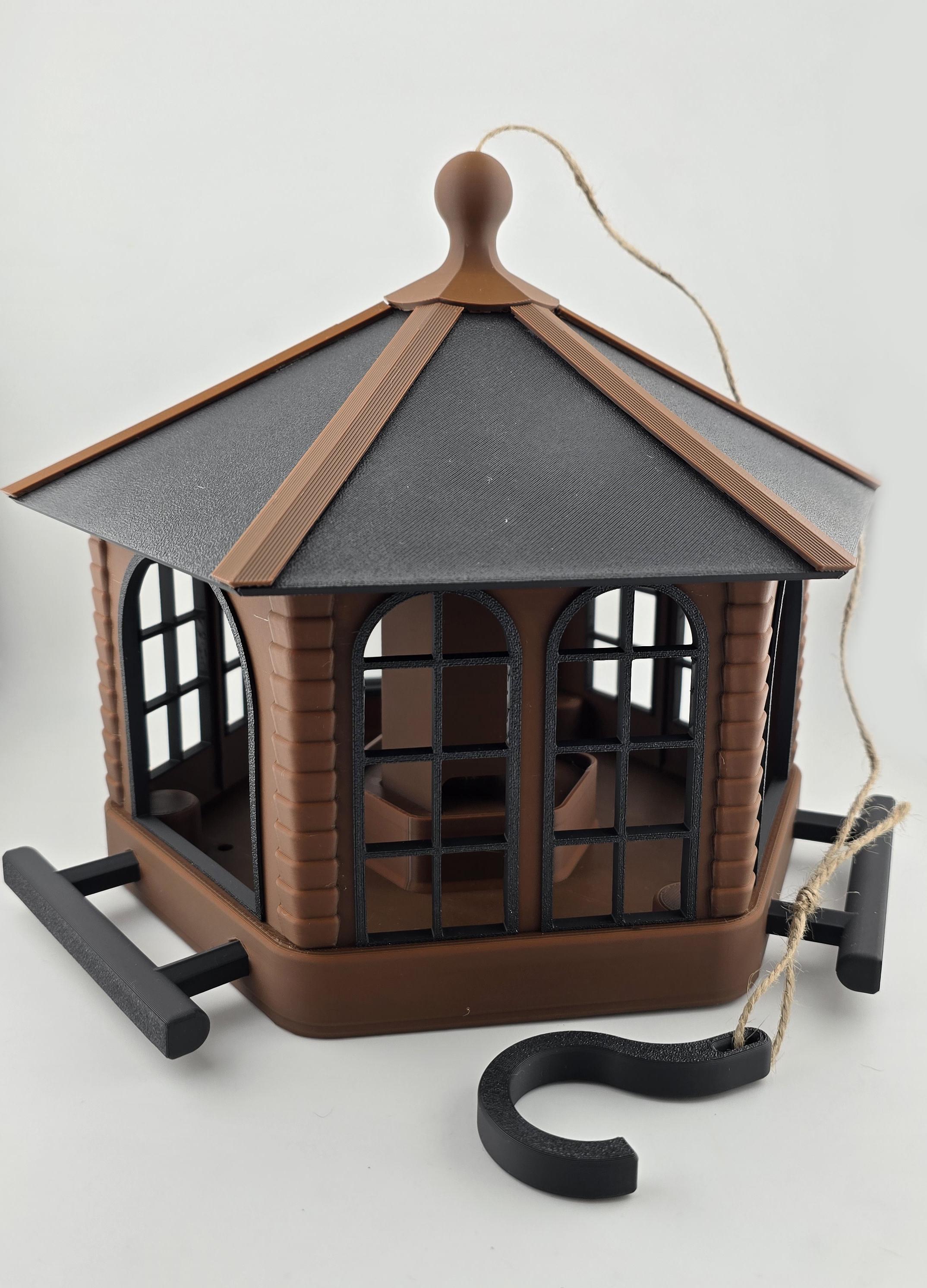 Кормушка подвесная домик для птиц (2027)