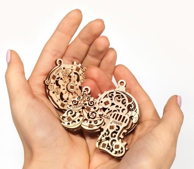 Пазл 3D UGEARS Фіджет Новорічна магія (2264) - фото 3 Пазл 3D UGEARS Фіджет Новорічна магія (2264) - фото 3